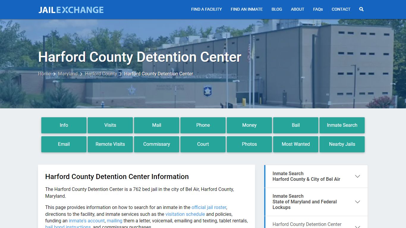 Harford County Detention Center - Jail Exchange